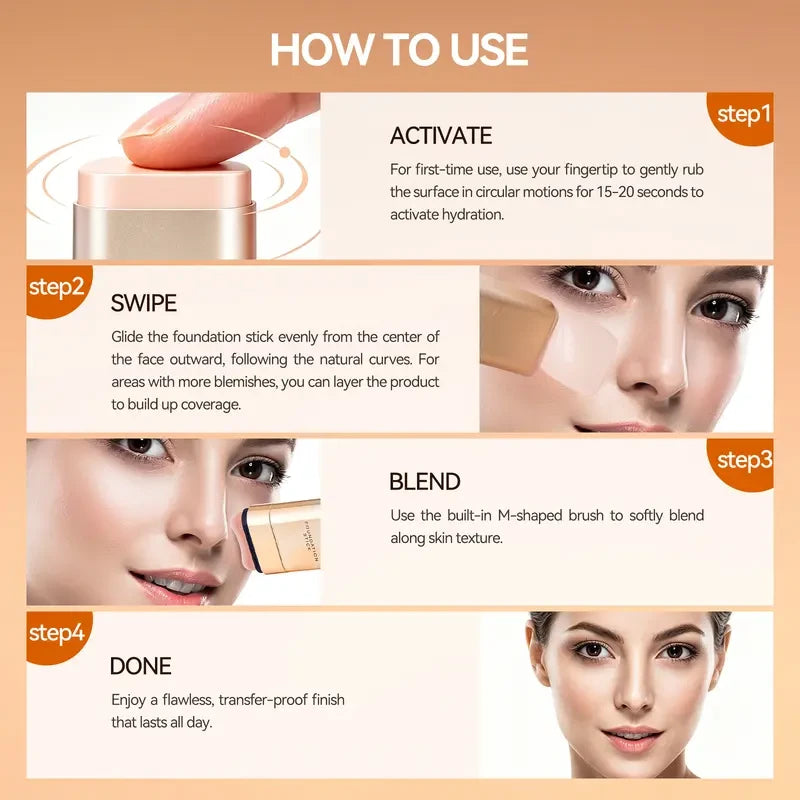 Qianwhite Dual-Ended Foundation Stick