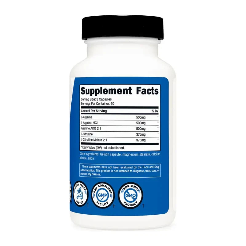 Nutricost Nitric Oxide Booster Capsules